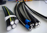 XLPE aisló el cable de aluminio de Aerial Bundle del conductor del alambre de arriba del duplex del cable de ABC