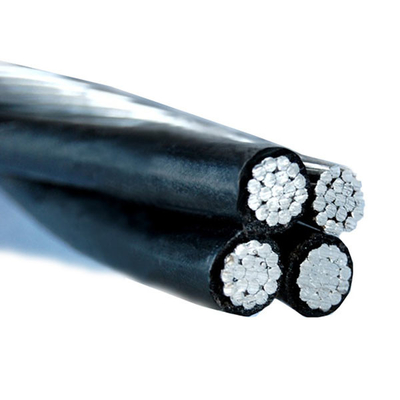 Conductor aéreo de aluminio aislado Cable Overhead 0.6/1kv del paquete de XLPE ABC