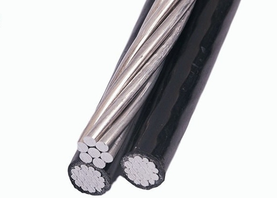 alambre de descenso de aluminio de arriba del servicio del cable aislado de 3*16 3*25 tri