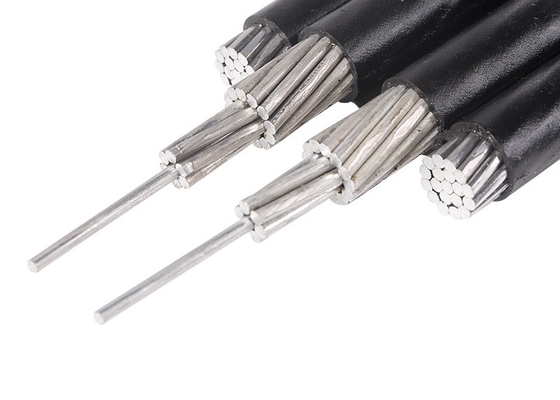 cables liados aéreos de arriba del cable aislado de 70m m 95m m 120m m LV