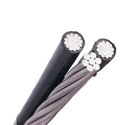 1kv 4 AWG XLPE Cables aislados de servicio aéreo triplex