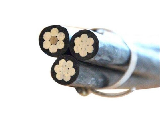 Tensión triple del cable de descenso del servicio de arriba de ACSR AAAC baja