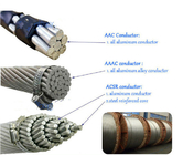 Cable aéreo de Steel Reinforced For del conductor de aluminio del milivoltio/del Lv