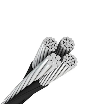 Cable de conductor de aluminio ABC 10/16/25/35/50 MM Cable de alimentación aérea de cable de aluminio de núcleo múltiple