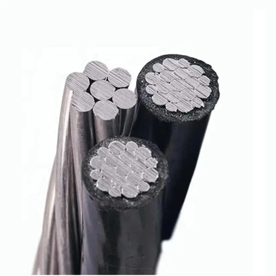 Cable de conducción de aluminio LV ABC XLPE PE LDPE PVC aislado en cables de servicio duplex triplex cuadruplex