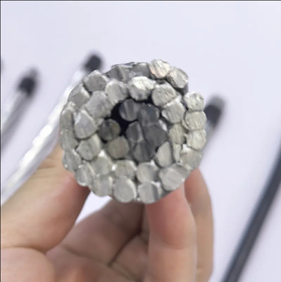 Cable de alimentación reforzado de acero de conductor de aluminio, conductor aislado y retardante de llama de alta tensión