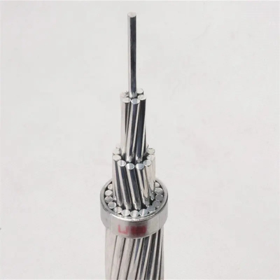 AAC AAAC ACSR Cable de aleación de aluminio desnudo Acero conductor de aluminio reforzado para cableado de transmisión aérea