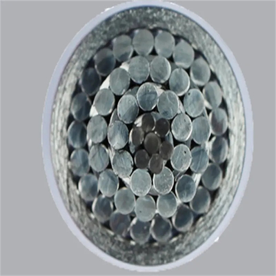 AAC AAAC ACSR Cable de aleación de aluminio desnudo Acero conductor de aluminio reforzado para cableado de transmisión aérea