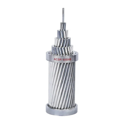 Línea aérea de cable de alimentación reforzada de acero con conductor de aluminio desnudo