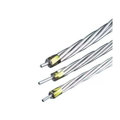 Acero anticorrosión ACSR Línea de transmisión de energía de conductor Bajo mantenimiento para conexiones de subestaciones