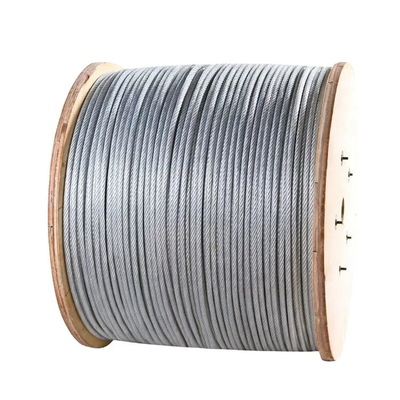 Tamaños de los cables ACSR Protección contra la corrosión del conductor de aluminio Alta durabilidad Eficaz en términos de costes para las redes de distribución