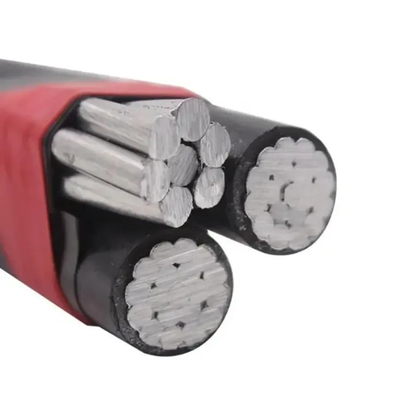 0.6/1kv Baja tensión Mediana tensión Espaciador de alta tensión Línea aislada de aluminio Cable de conexión aérea Cable ABC