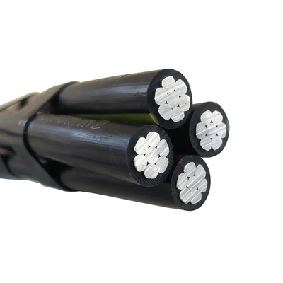 0.6/1kv Baja tensión Mediana tensión Espaciador de alta tensión Línea aislada de aluminio Cable de conexión aérea Cable ABC