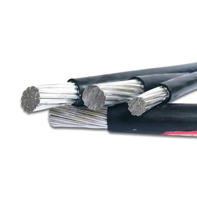 0.6/1kv Potencia de conductor de aluminio de cables aéreos aéreos agrupados XLPE aislados duplex/triplex/quadruplex