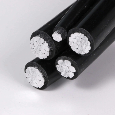 Cables eléctricos aéreos de aluminio de bajo voltaje Cables retorcidos Cables aéreos