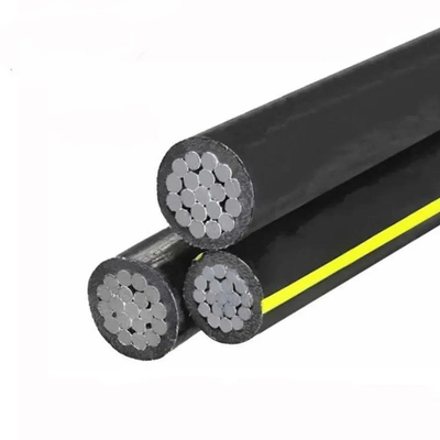 1KV PVC / XLPE / PE Cables aéreos de transmisión eléctrica aislados
