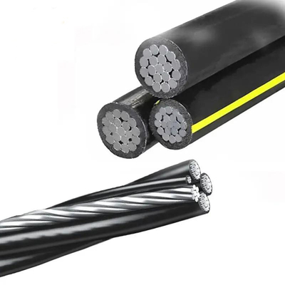 1KV PVC / XLPE / PE Cables aéreos de transmisión eléctrica aislados