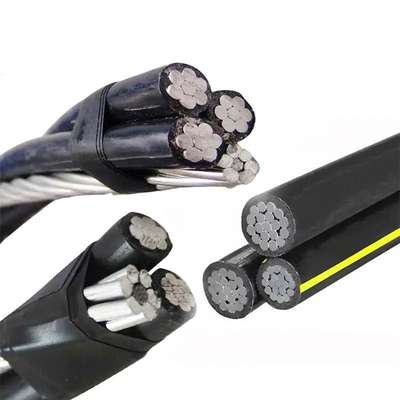 1KV PVC / XLPE / PE Cables aéreos de transmisión eléctrica aislados