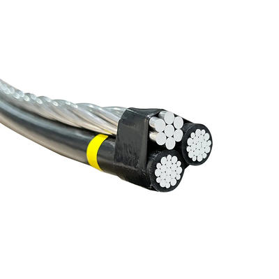 Bajo voltaje 0.6/1kv XLPE/PVC Conector de aire aislado Especificación Cable ABC de cable aéreo multicore