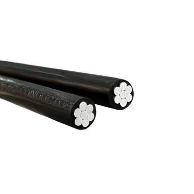 Cables aéreos de aluminio aislados de baja tensión de suministro eléctrico Cables de aluminio para redes de distribución