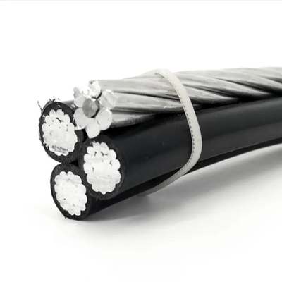 Conductor agrupado 0,6/ 1kv XLPE aislante de cable aéreo de aluminio IEC personalizado