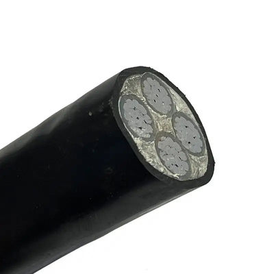 Cables de alimentación de conductores de aluminio de baja tensión 0,6/1KV XLPE aislados para proyectos industriales