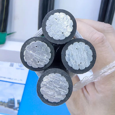 ABC AL/PVC 0.6/1KV Cable de alimentación aislado de Xlpe de 95 mm 120 mm 150 mm 185 mm 240 mm 300 mm 400 mm