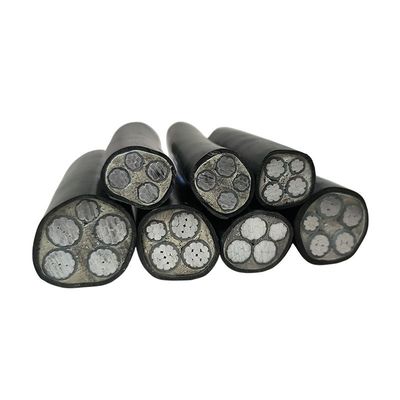 XLPE Cable de energía LV aislado de aluminio conductor 0.6/1KV para cableado de edificios