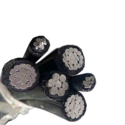 Cable de alimentación LV conductor de aluminio de cable de baja tensión torcido impermeable