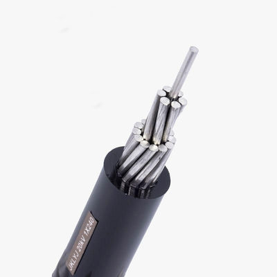 Cable de alimentación eléctrica de chaqueta de PVC 1KV XLPE Aerial Aluminio aislado de núcleo único para LV Power JKLGYJ Cable aéreo