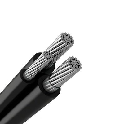 Cable de aluminio con conductor LV Power Abc XLPE PE LDPE PVC aislado en el aire duplex triplex cuádruplex
