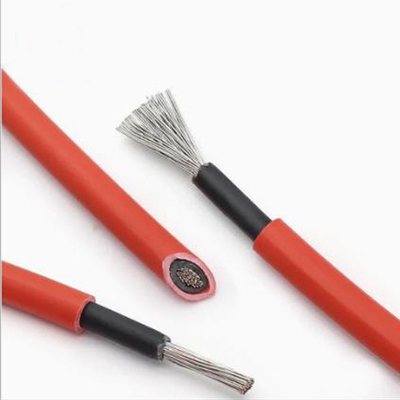 Cable solar fotovoltaico certificado TUV 2.5-10mm2, cable de cobre con aislamiento XLPE
