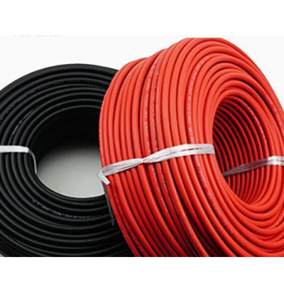 Cable solar fotovoltaico certificado TUV 2.5-10mm2, cable de cobre con aislamiento XLPE