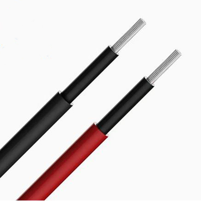 Cable solar fotovoltaico XLPE de cobre estañado 2.5-185mm2 Negro Rojo Certificado TUV