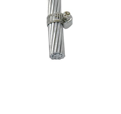 Cable aéreo aislado ACSR/AAAC/AAC con conductor desnudo, cables de alimentación de alambre trenzado de aluminio 50/8