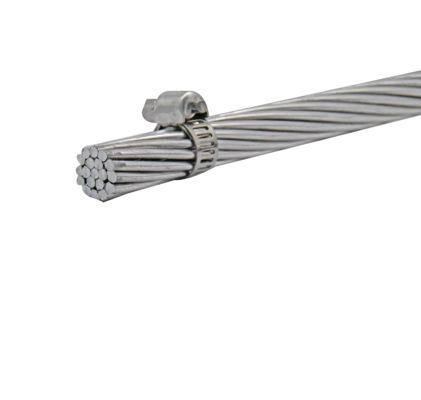 Cable aéreo aislado ACSR/AAAC/AAC con conductor desnudo, cables de alimentación de alambre trenzado de aluminio 50/8