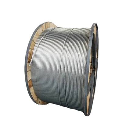 Conductor aéreo de aleación de aluminio Conductor de aluminio Conductor de acero reforzado AACSR para aplicaciones industriales pesadas