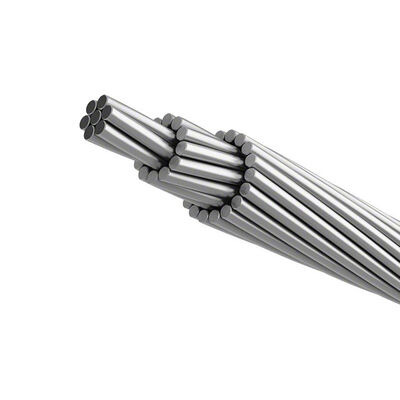 ASTM B549 Conductor ACSR de codorniz/AW 133.1 MCM (2/0 AWG) Acero revestido con aluminio reforzado para líneas aéreas