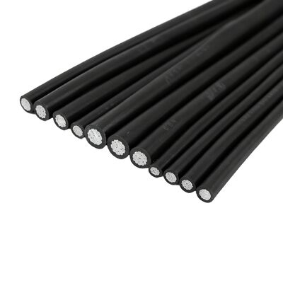 OEM ODM Overhead 33kv Aerial Bundle Cable XLPE Conductor de aluminio aislado de uso industrial y doméstico Aplicación IP67 Cable ABC calificado