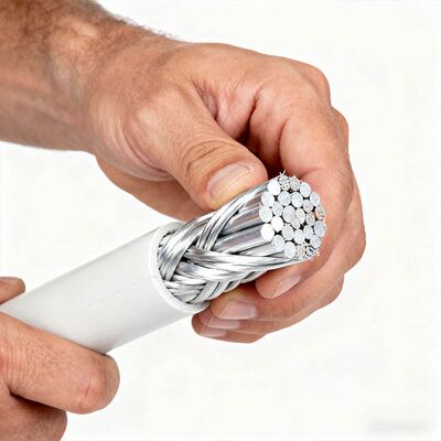 Cables de baja tensión Sistema de alimentación del paquete de torsión XLPE aislado de aluminio Aerial 10mm2 Construcción Protección eléctrica