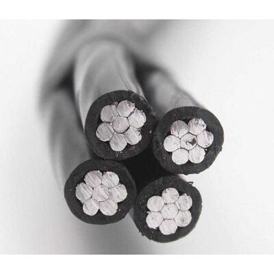 Cables de conexión aéreos de alta calidad de aluminio de 240 mm de cable ABC de aluminio sin oxígeno de núcleo de aluminio Fabricantes de cables aéreos en China