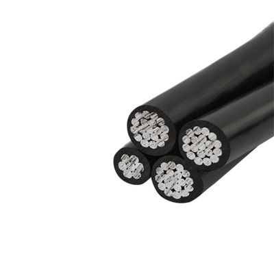 Cable de energía eléctrica aislado de PE sólido Cables de energía eléctrica de cobre con conductor IP67 de 1KV a 10KV para RoHS
