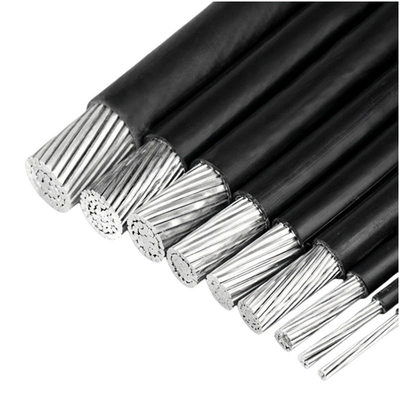 0.6/1KV Cable de alimentación aérea de núcleo único XLPE chaqueta de PVC aislada conductor de aluminio libre de oxígeno eléctrico con clasificación IP67