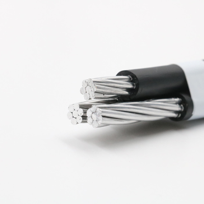 Cables de aluminio de cable triplex XLPE aislados de cables ABC de tres a tres fases