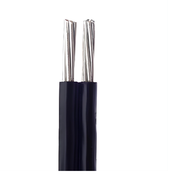 Cables aislados de baja tensión de cobre XLPE de dos núcleos IP67 de 0.6/1kV para uso aéreo y subterráneo