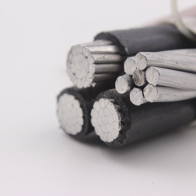 Cables ABC XLPE PVC PE aislados, cables aéreos para transmisión de energía