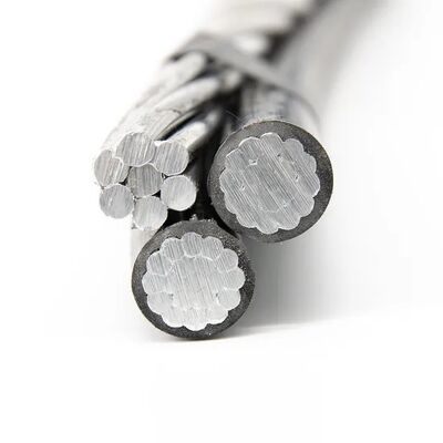 0.6/1kv Conductor de aluminio aéreo Cables eléctricos aislados XLPE Cuádruplex Dúplex Triplex Caída de servicio Cable eléctrico Cable ABC