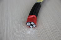 Cable liado aéreo del ANSI de la base de aluminio 3x25mm2