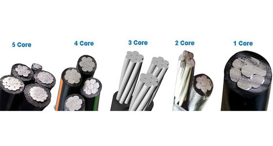 Cable liado aéreo de aluminio comprimido de B-230 B-231