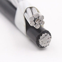 Las líneas eléctricas 0.6/1kv por encima aislaron al conductor de aluminio Aerial Bundle Cable del cable